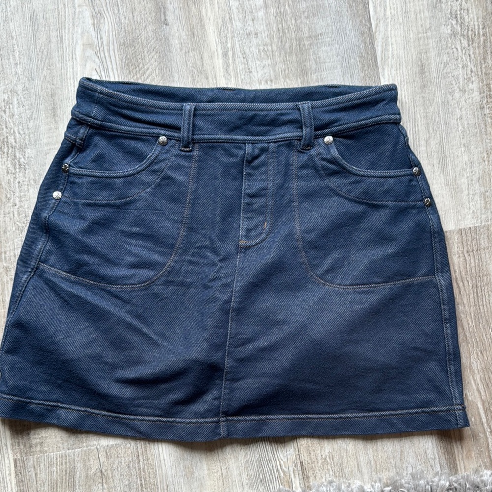 Athleta Blue Mini Skirt athletic skort